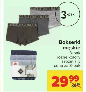 Carrefour Bokserki męskie oferta