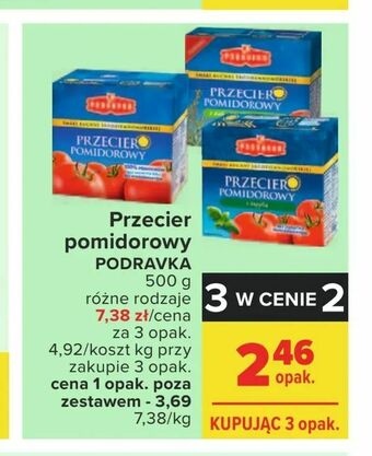 Carrefour Przecier pomidorowy oferta