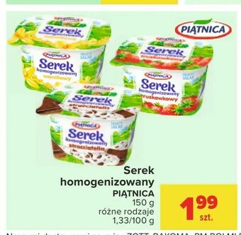 Carrefour Serek homogenizowany oferta