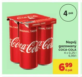 Carrefour Napój gazowany oferta
