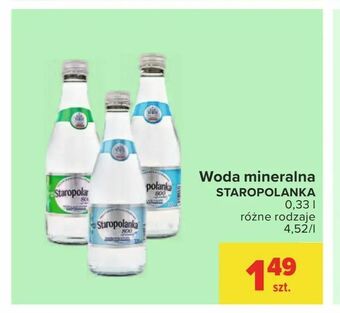 Carrefour Woda mineralna oferta