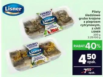 Carrefour Filety śledziowe grubo krojone z pieprzem cytrynowym, z chili oferta