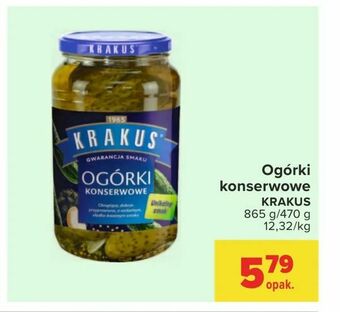 Carrefour Ogórki konserwowe oferta