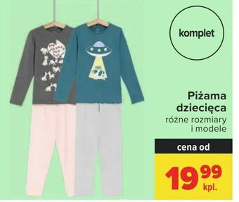 Carrefour Piżama dziecięca oferta