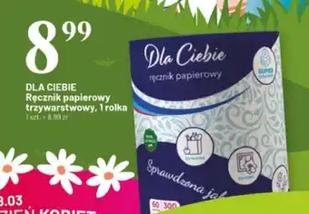 Koliber drogerie DLA CIEBIE Ręcznik papierowy trzywarstwowy oferta