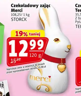 Prim Market STROCK Czekoladowy zając merci 120g oferta