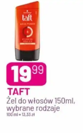 Koliber drogerie TAFT Żel do włosów 150ml oferta