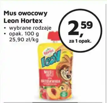 Odido Hortex Mus owocowy Leon 100g oferta