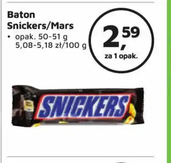 Odido Baton Snickers/Mars 50-51g oferta