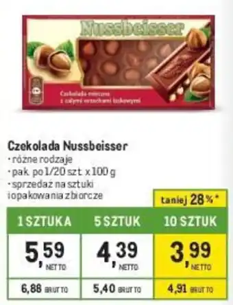 Czekolada Nussbeisser 100g