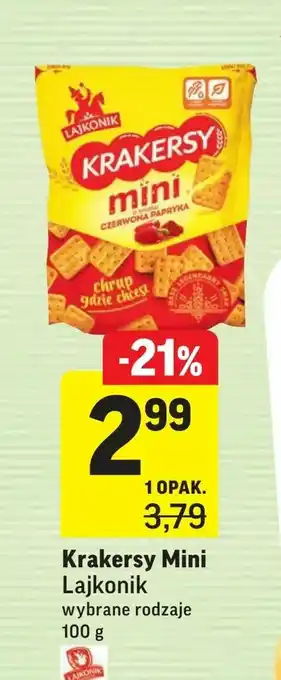 Intermarche Krakersy Mini oferta