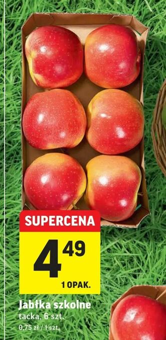 Intermarche Jabłka szkolne oferta
