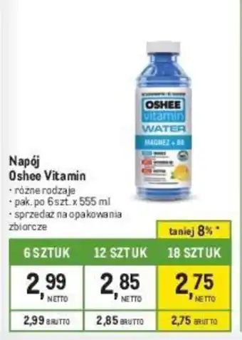Makro Napój Öshee Vitamin 555ml oferta