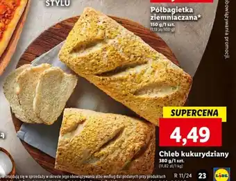 Lidl Chleb kukurydziany 380 g oferta