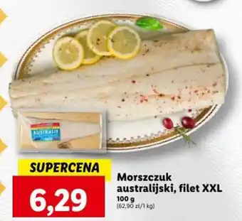 Lidl Morszczuk australijski filet XXL 100g oferta