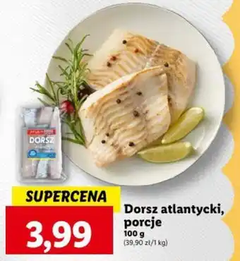 Lidl Dorsz atlantycki porcje 100g oferta