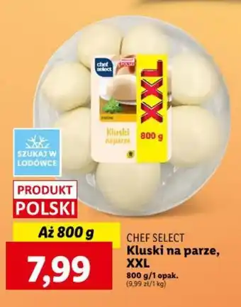 Lidl CHEF SELECT Kluski na parze 800g oferta