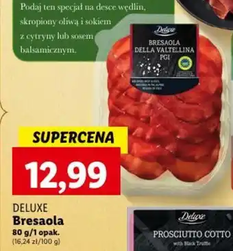 Lidl DELUXE Bresaola 80g oferta