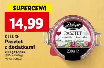DELUXE Pasztet z dodatkami 200g