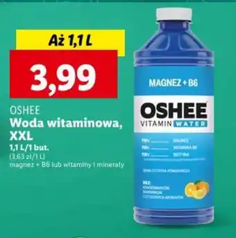 Lidl OSHEE Woda witaminowa, XXL 1,1 l oferta