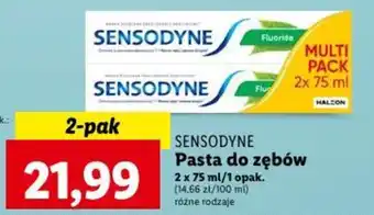 Lidl SENSODYNE Pasta do zębów 2 x 75 ml oferta