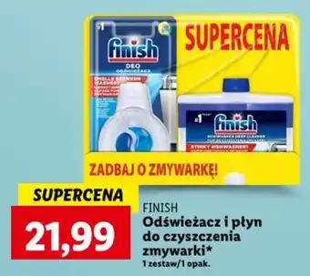 Lidl FINISH Odświeżacz i płyn do czyszczenia zmywarki oferta