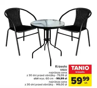Carrefour Krzesło VIGO oferta