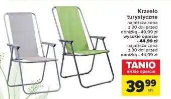 Carrefour Krzesło turystyczne oferta