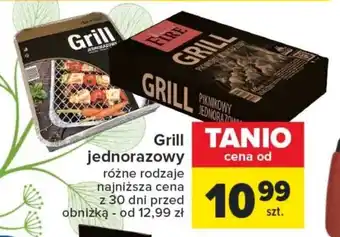 Carrefour Grill jednorazowy oferta