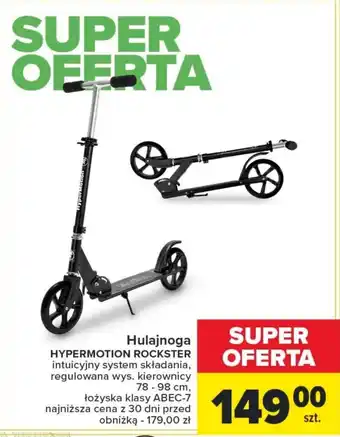 Carrefour Hulajnoga HYPERMOTION ROCKSTER oferta