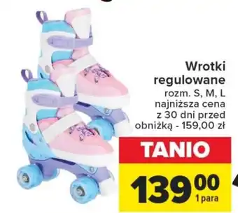 Wrotki regulowane