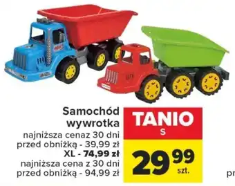 Carrefour Samochód wywrotka oferta