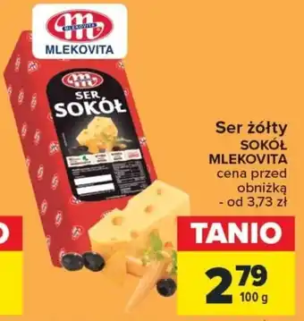Carrefour Ser żółty 100 g oferta