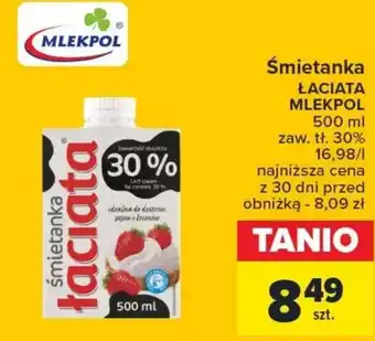 Carrefour Śmietanka 500 ml oferta