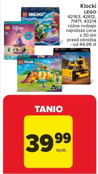 Carrefour Klocki oferta