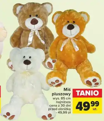 Carrefour Miś pluszowy oferta
