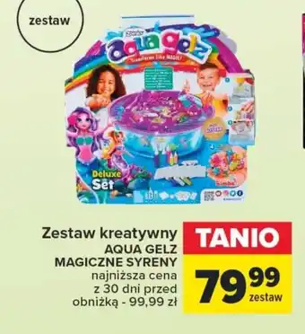 Carrefour Zestaw kreatywny AQUA GELZ MAGICZNE SYRENY oferta