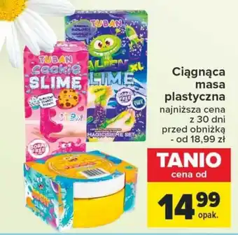 Carrefour Ciągnąca masa plastyczna oferta
