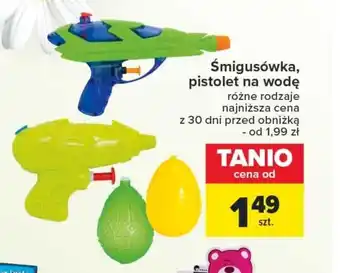 Carrefour Śmigusówka, pistolet na wodę oferta