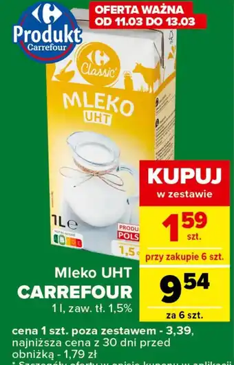 Carrefour Express Mleko Carrefour oferta