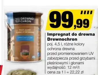 Bricomarche Impregnat do drewna Drewnochron oferta