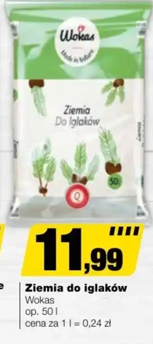 Bricomarche Ziemia do iglaków Wokas oferta