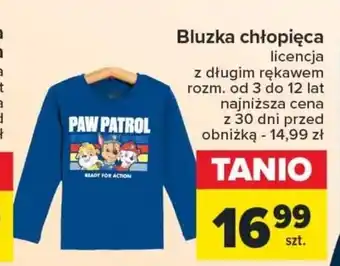 Carrefour Bluzka chłopięca oferta