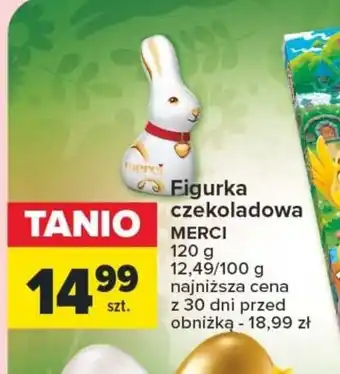 Carrefour Figurka czekoladowa MERCI 120 g oferta