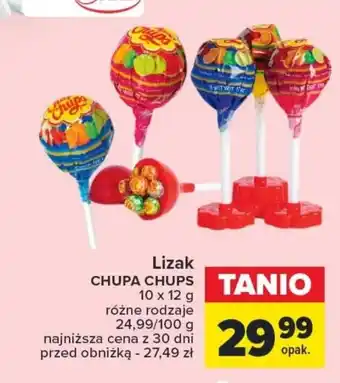 Carrefour Lizak CHUPA CHUPS 10x12 g oferta