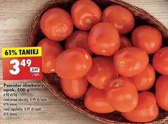 Biedronka Pomidor śliwkowy, opak. 500 g oferta