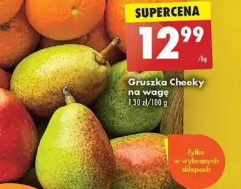 Biedronka Gruszka Cheeky na wagę 1 kg oferta