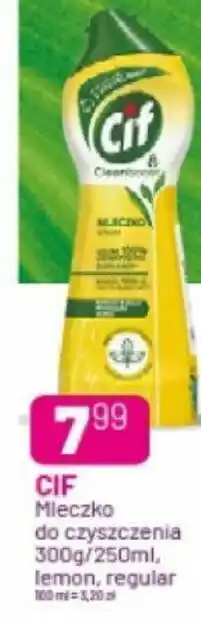Koliber drogerie CIF Mleczko do czyszczenia 300 g / 250 ml, lemon, regular oferta
