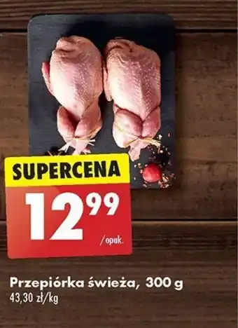Biedronka Przepiórka świeża, 300 g oferta