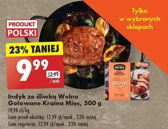 Biedronka Indyk ze śliwką Wolno Gotowane Kraina Mięs, 500 g oferta
